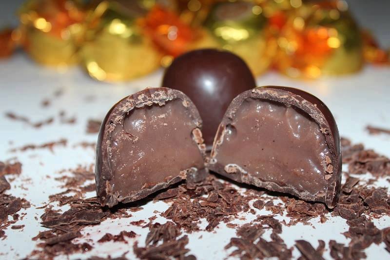 Bombom de Brigadeiro Delicioso prepara o cartão