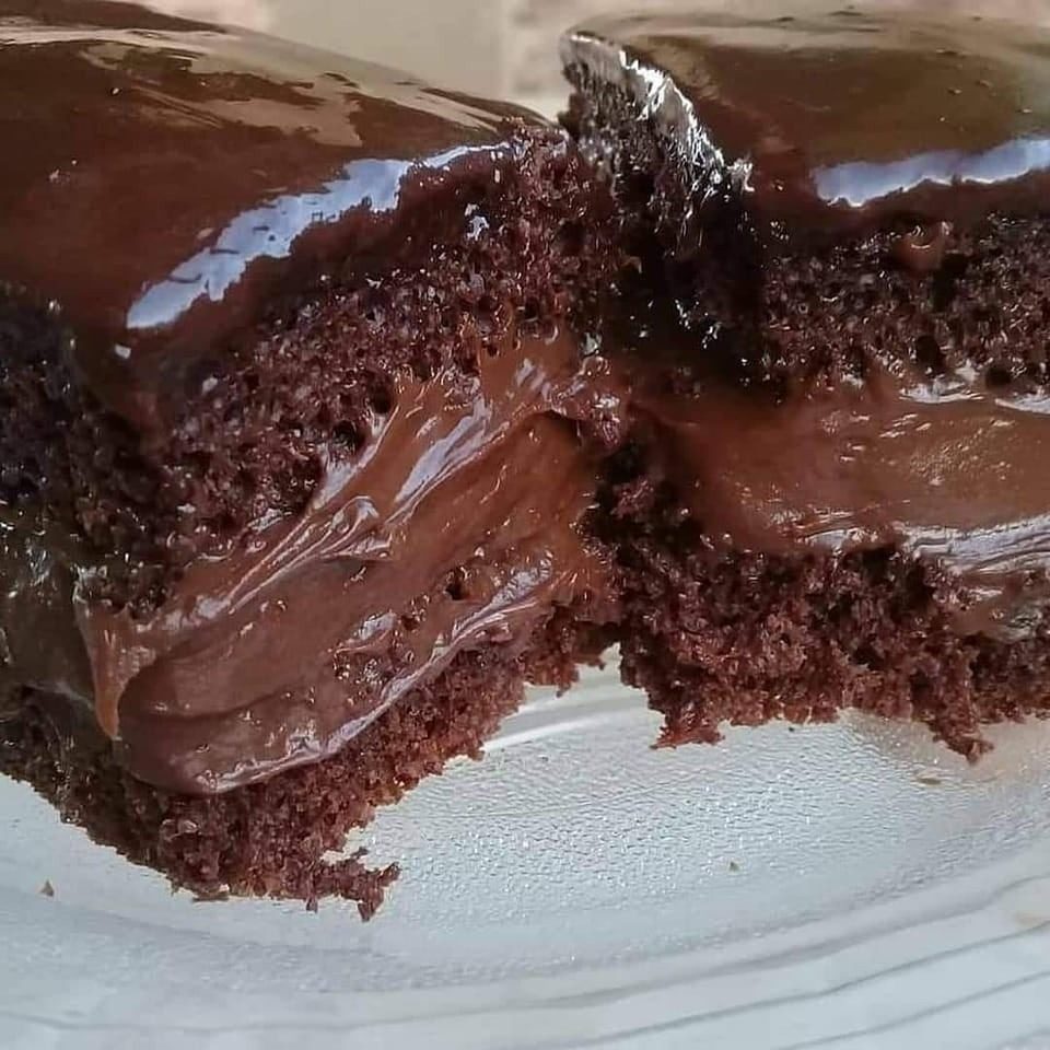 Bolo de Chocolate de liquidificador prepara o cartão