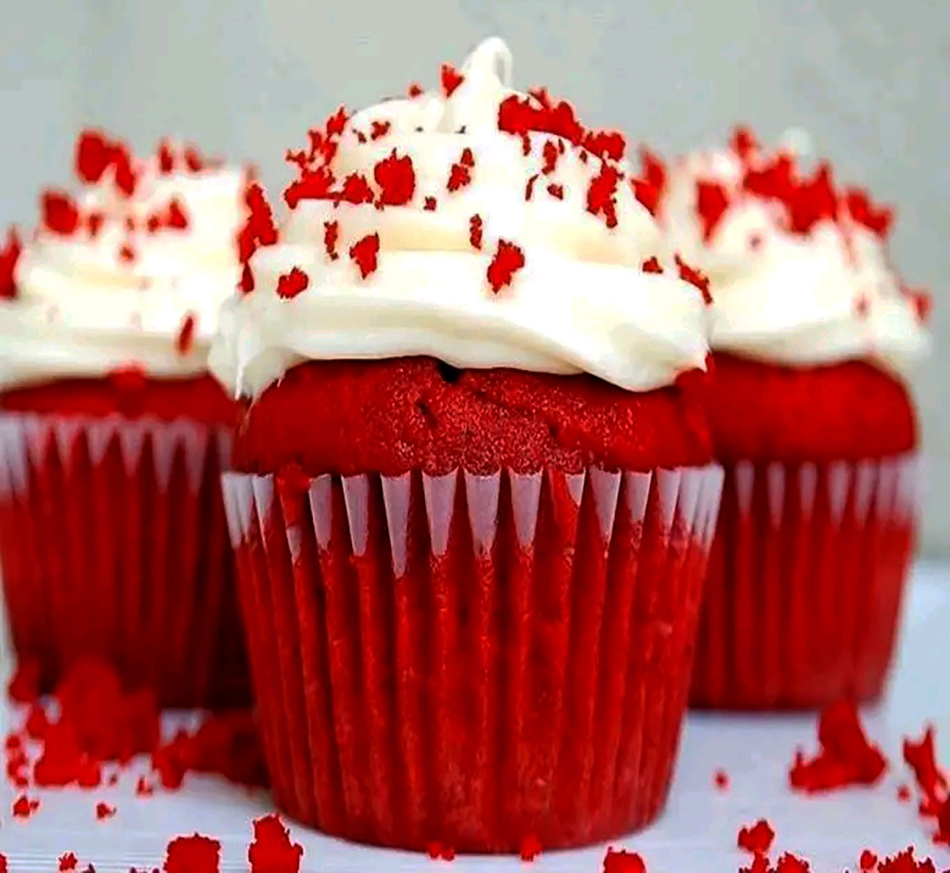 cupcake red velvet já prepara o cartão de crédito