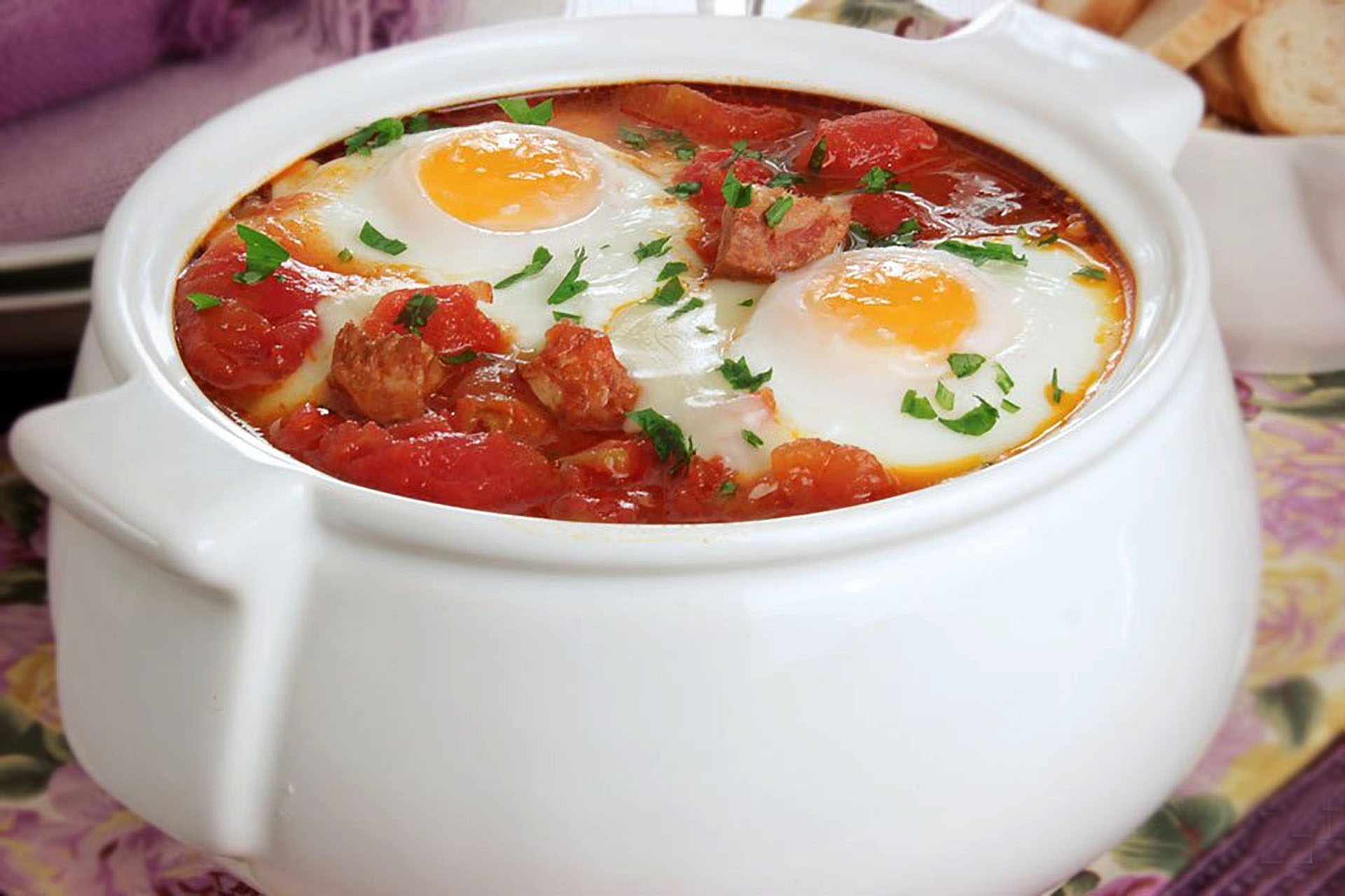 sopa de tomate prepara o cartão