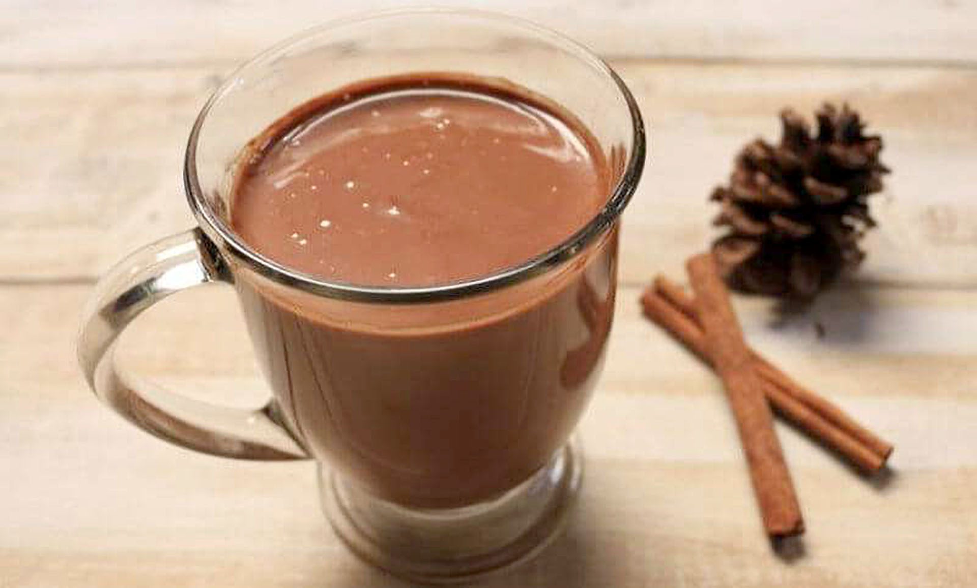 chocolate quente com Leite condensado