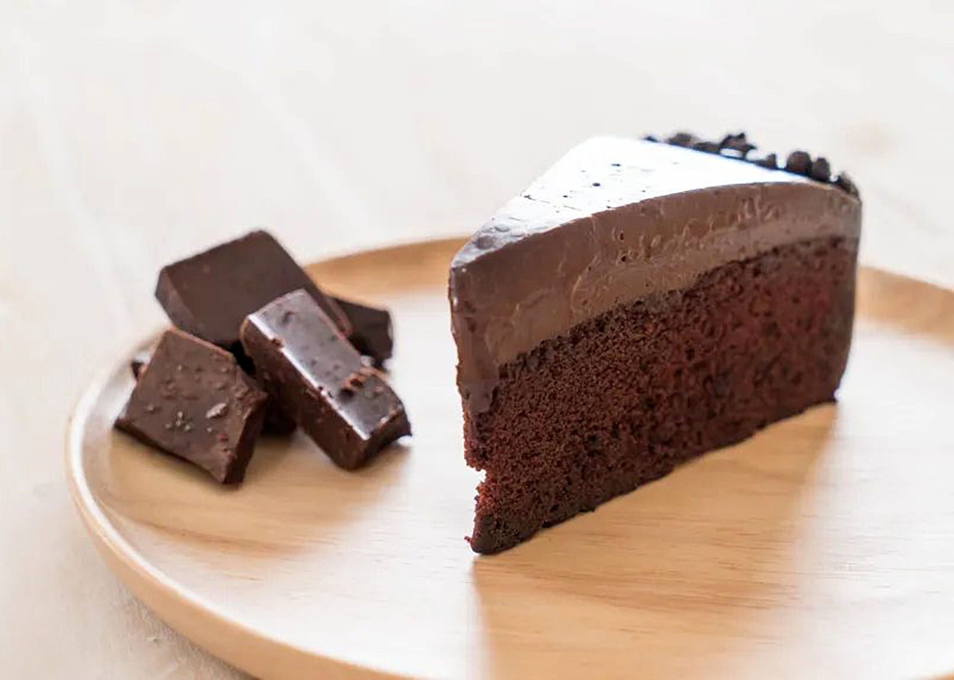 Torta de Chocolate Simples prepara o cartão